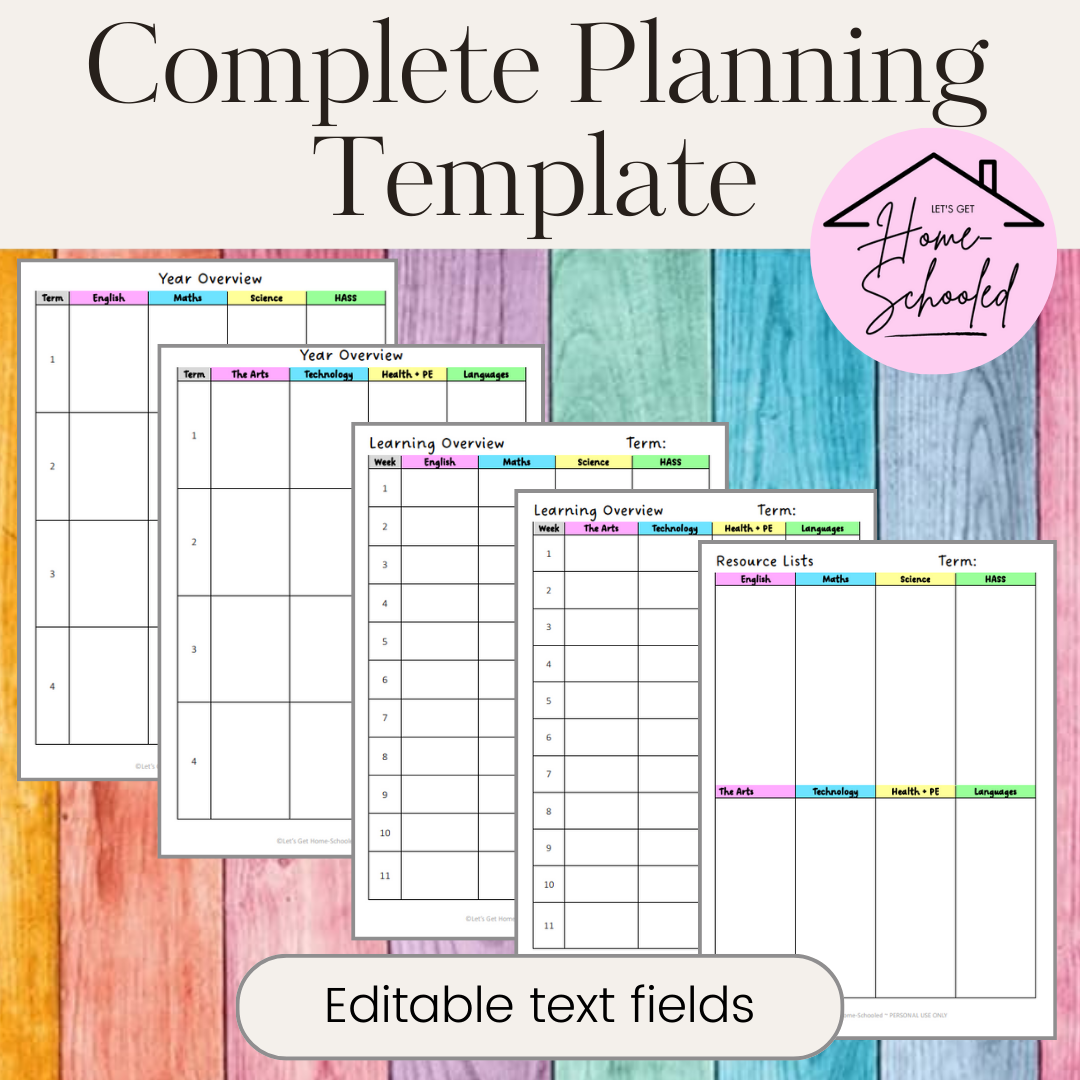 Complete Planning Template