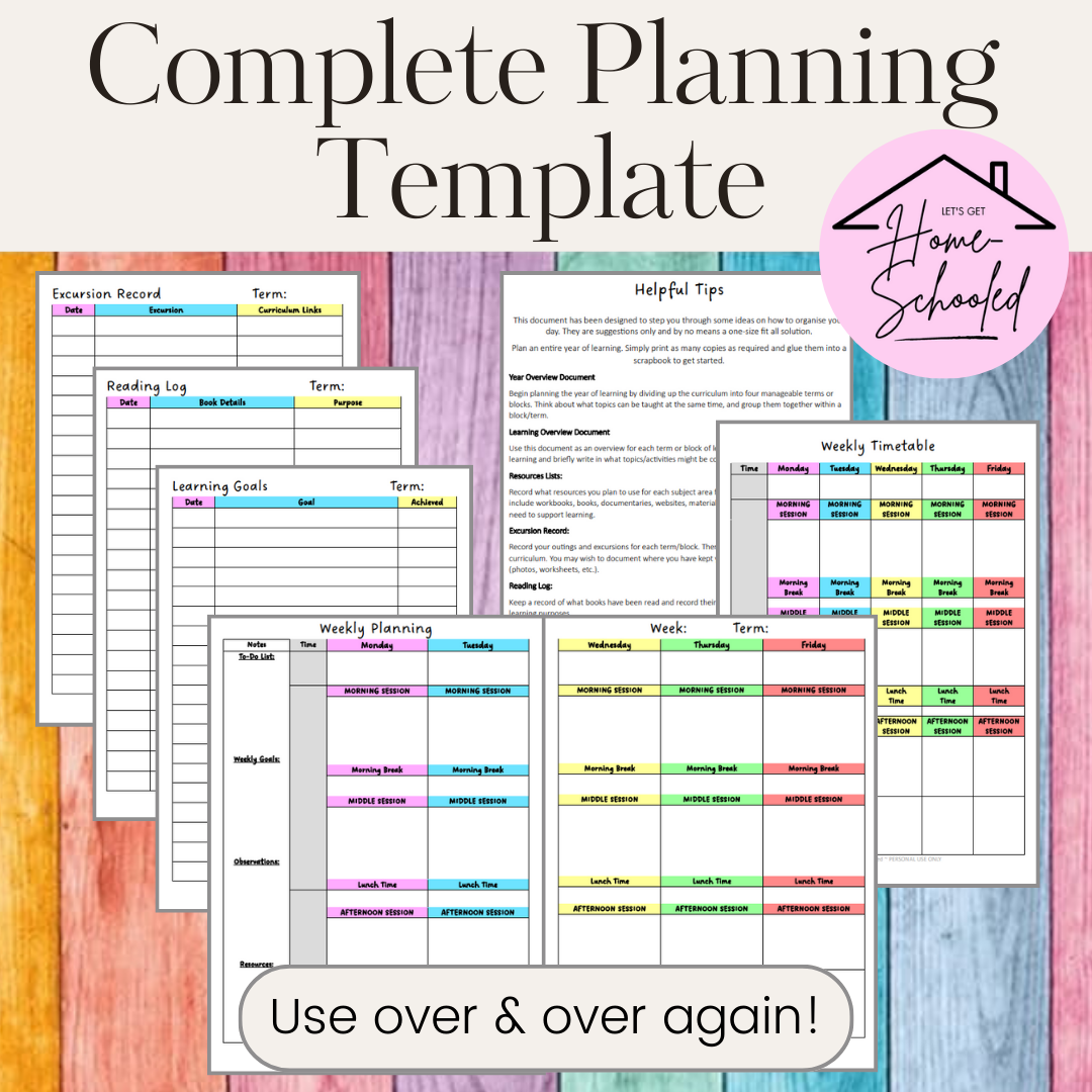 Complete Planning Template